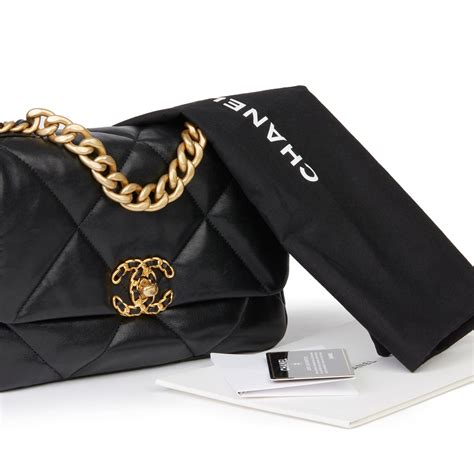 chanel 19 bag small black|chanel 19 small flap bag.